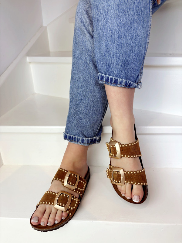 Semerdjian - Mules ARONA Marron