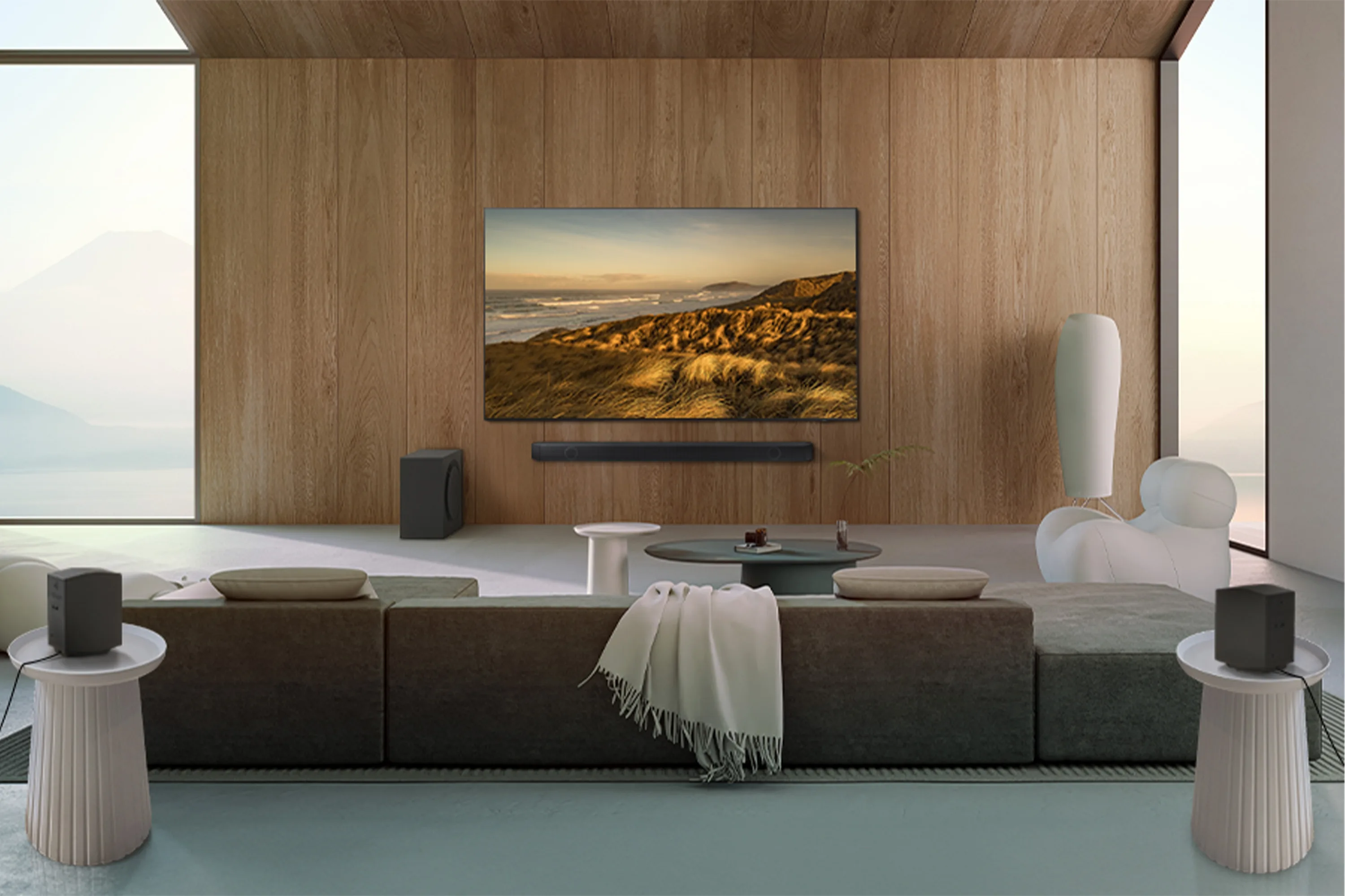 Samsung TQ77S90C   Samsung HW-Q995D TV OLED