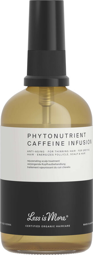 Less Is More Organic Phytonutrient Caffeine Infusion 100 ml.