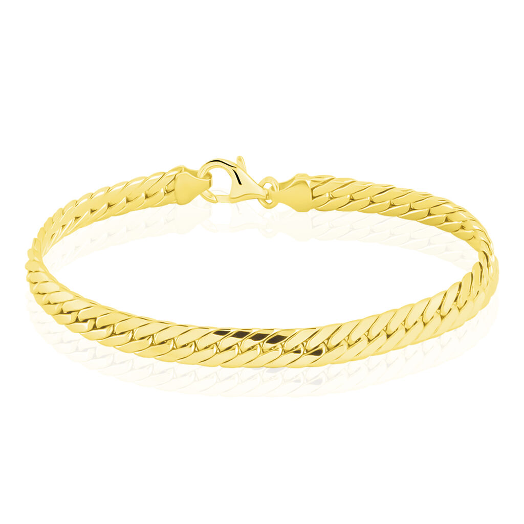 Bracelet Izel Maille Anglaise Or Jaune