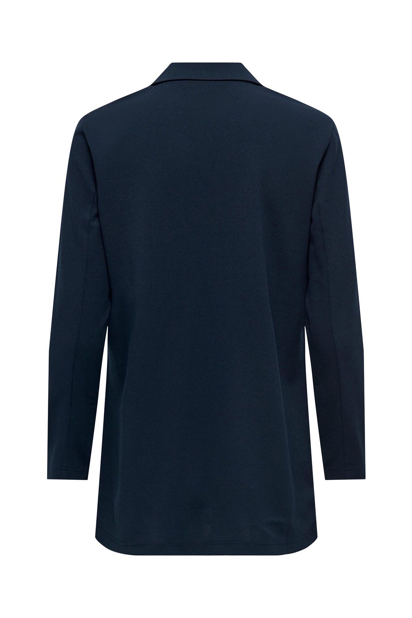 Blazer fluido com mangas compridas