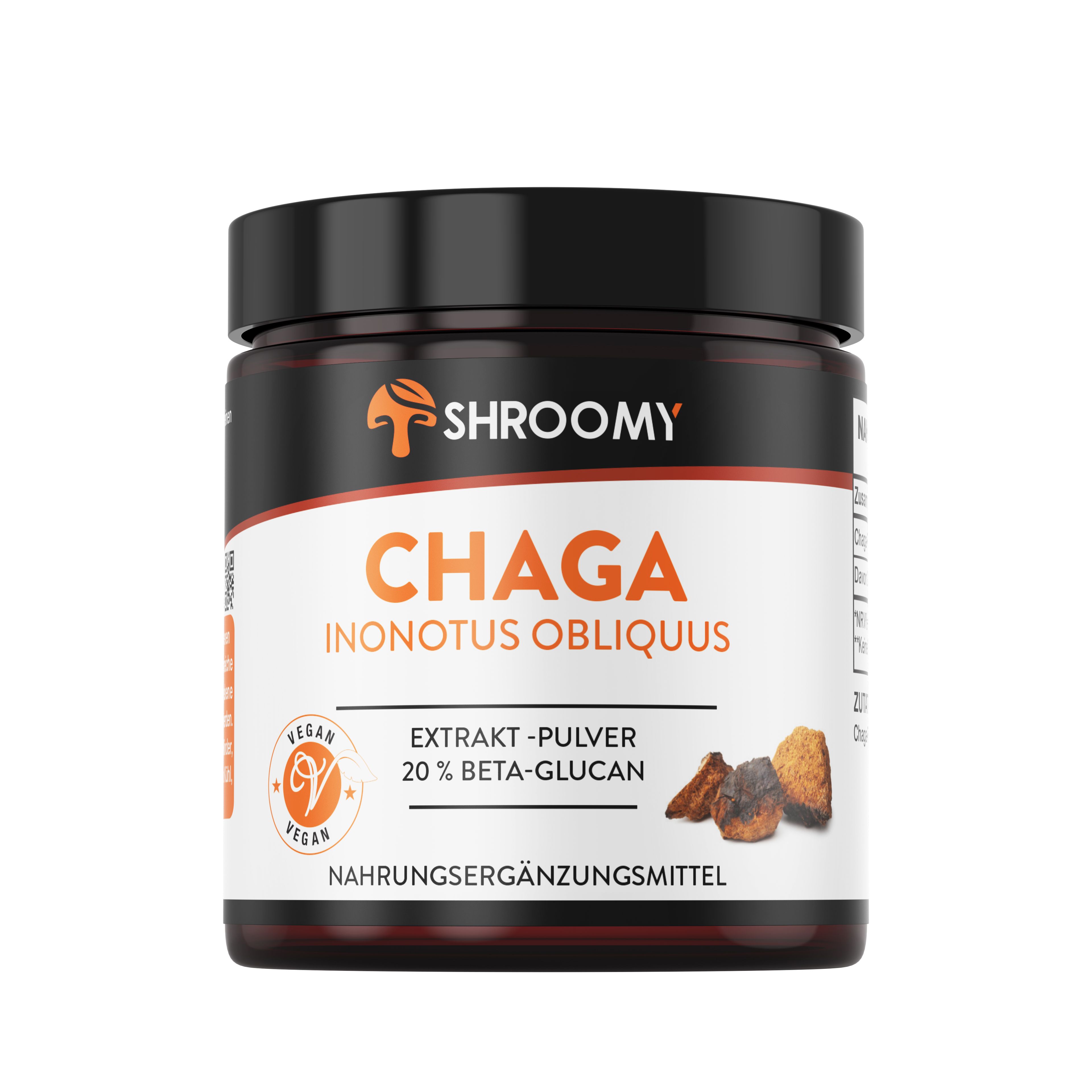 SHROOMY Chaga Extrakt Pulver