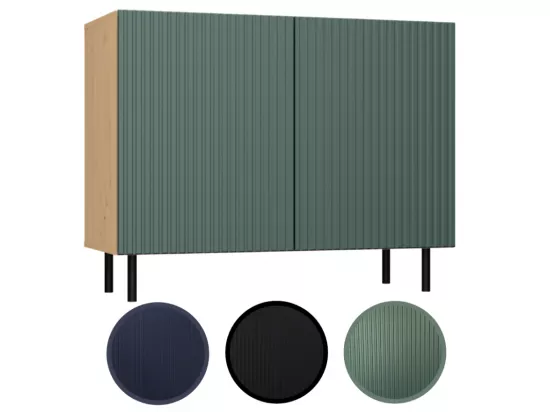 Commode KAMA 2D SLIM ARTISAN GREEN