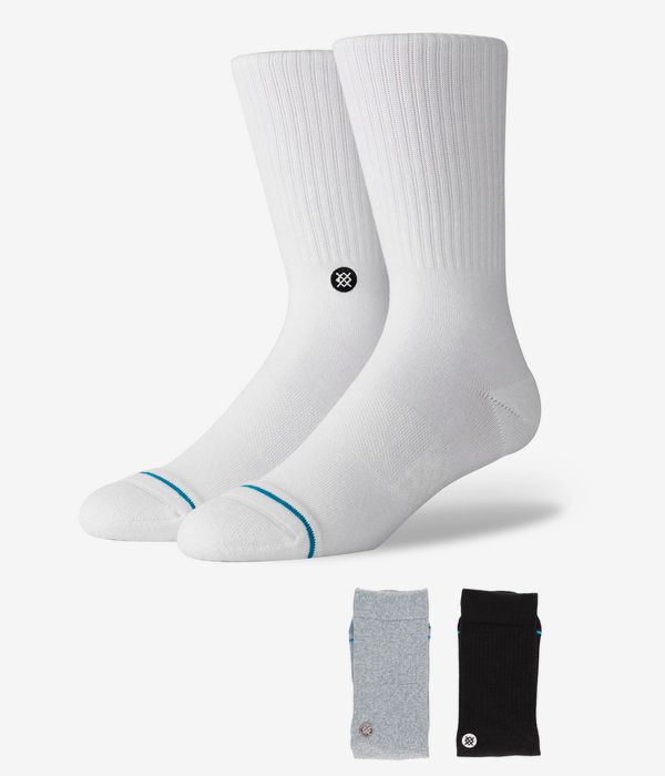 Stance Icon Socken US 3-13 (multi) 3er Pack