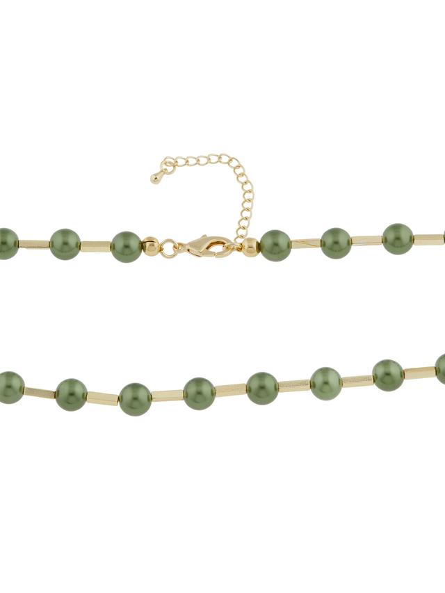 Armband & Collier, Muschelkernperlen & Hämatit