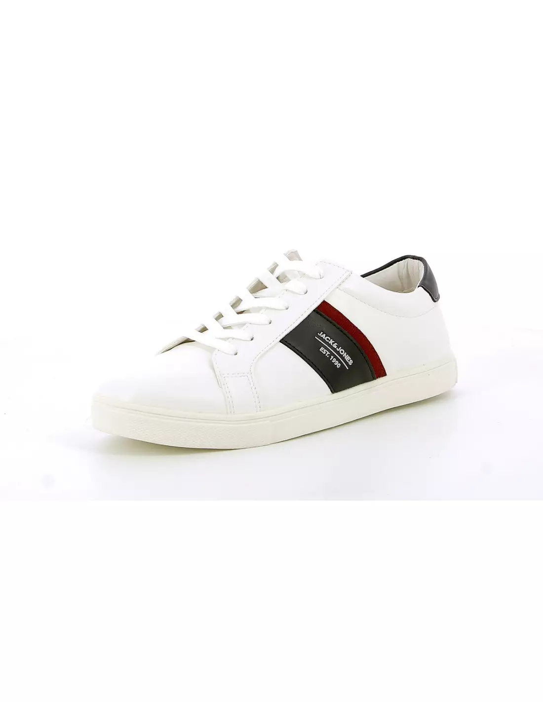 JACK & JONES JFWBANJO - Baskets Whitenavyblazerreddal