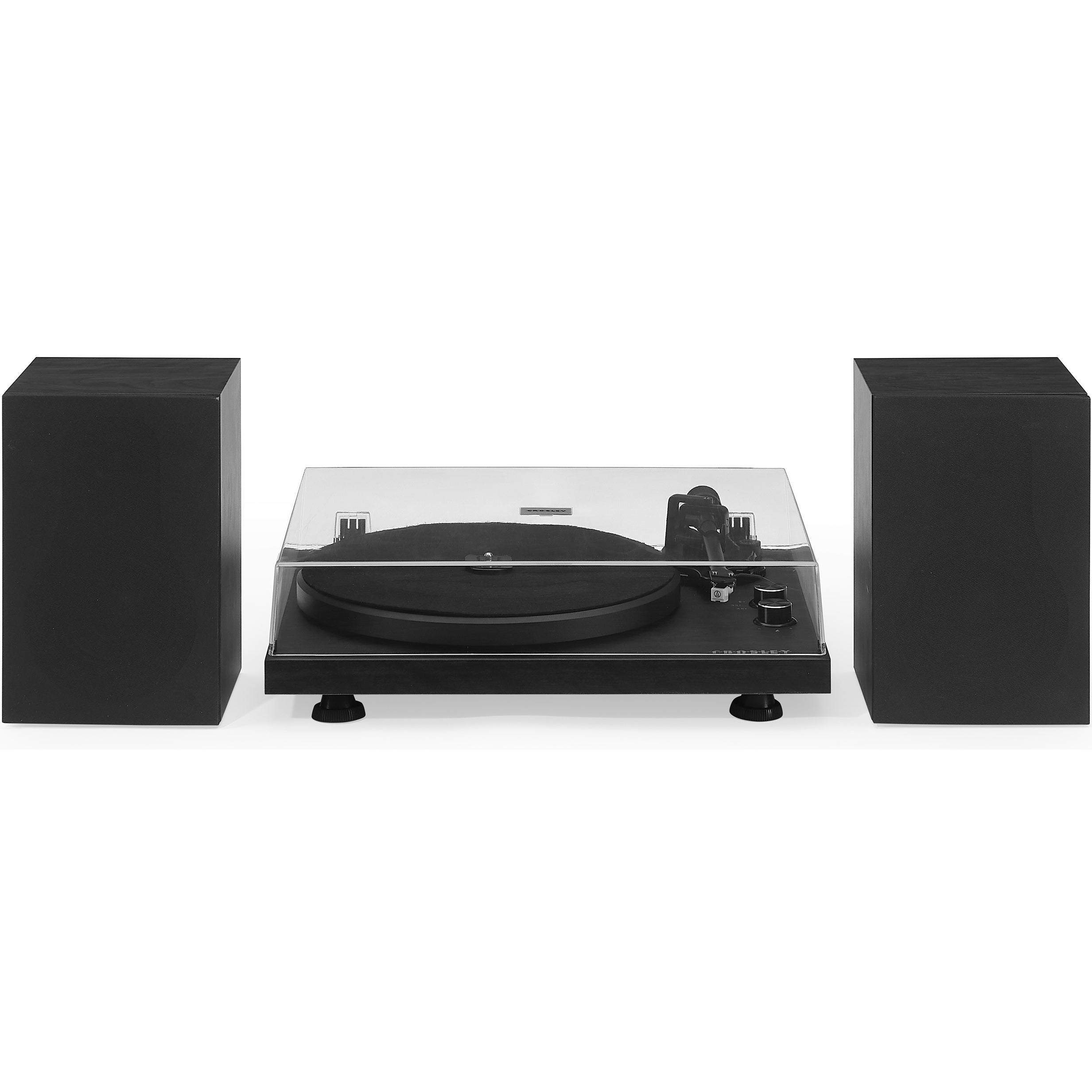 Crosley C62 Black platenspeler set