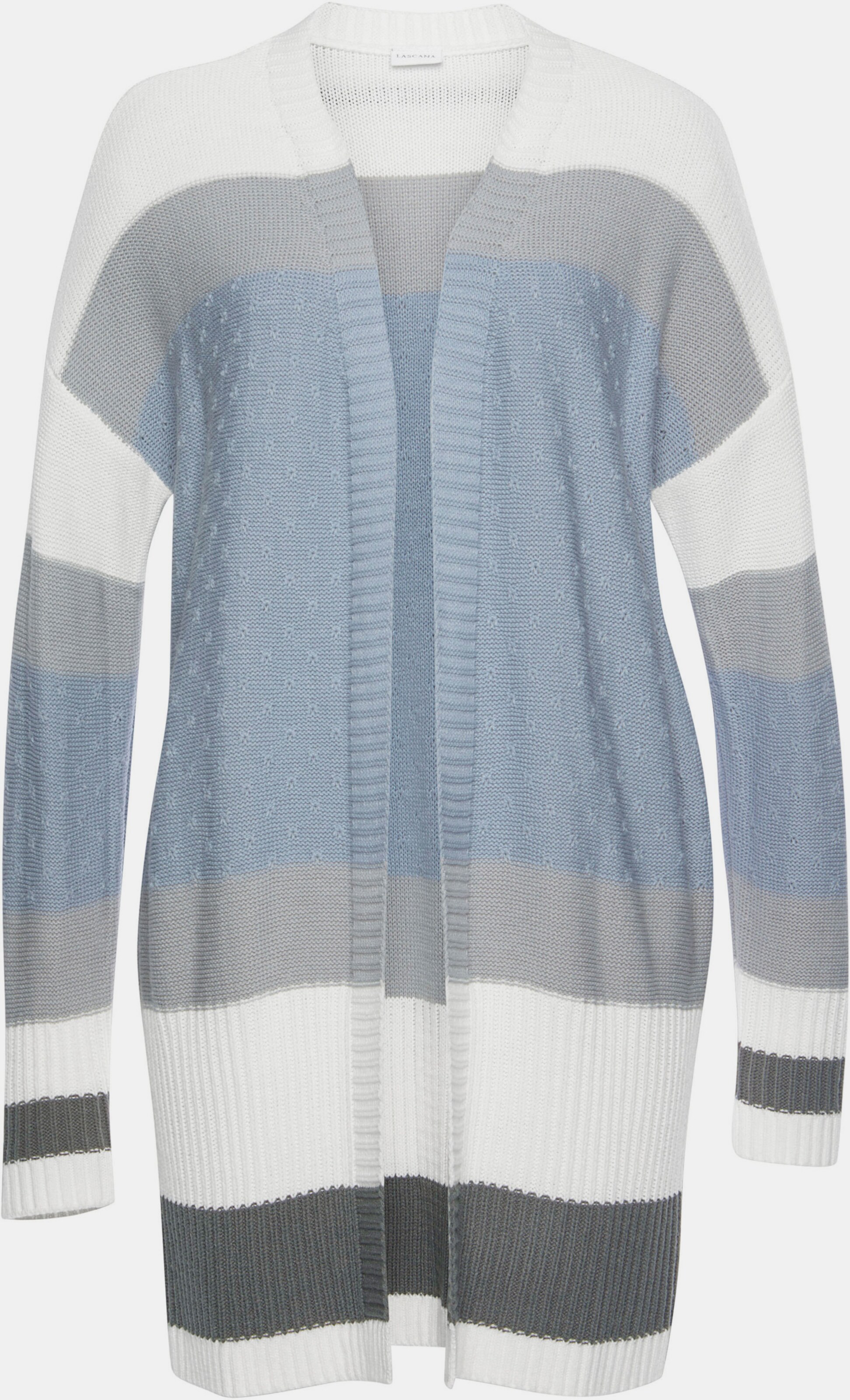 Longstrickjacke