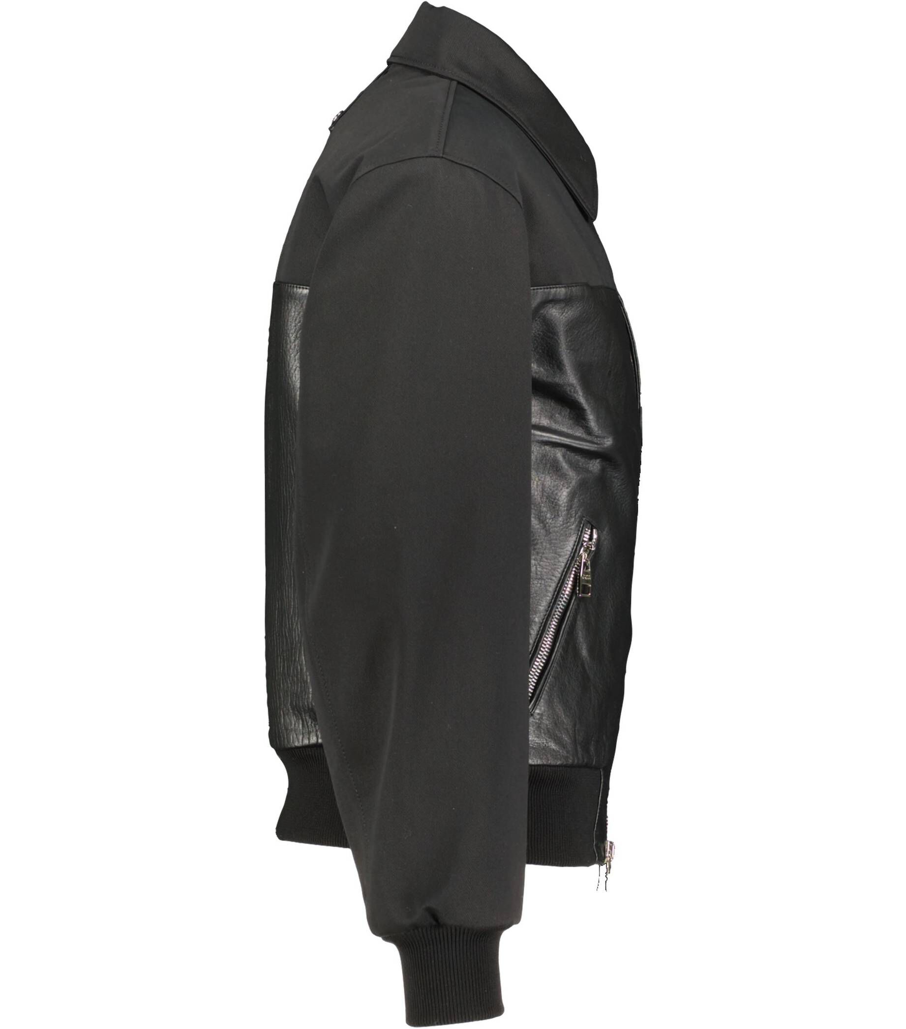 Alexander McQueen| Herren Lederjacke BOMBER JACKET