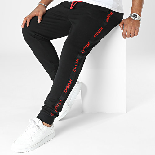 Pantalon Jogging A Bandes Sporty Logo 50496995 Noir