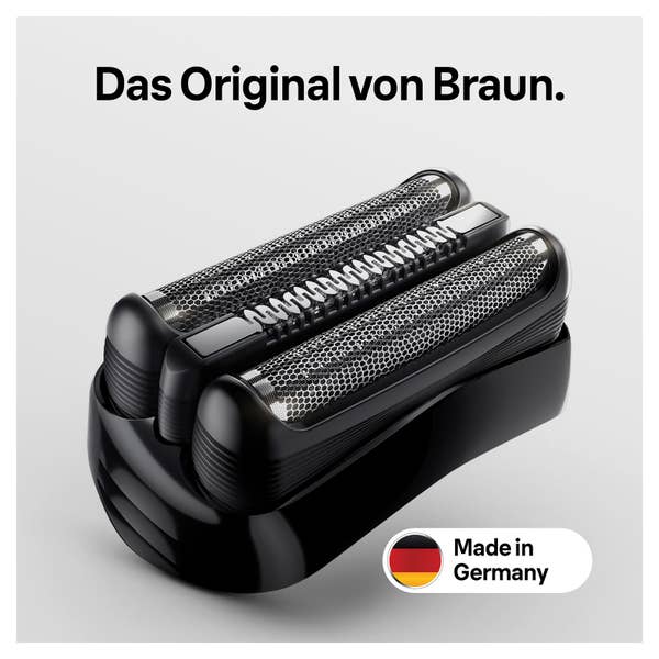 Braun Series 3 21 B Elektrorasierer Scherkopf in Schwarz