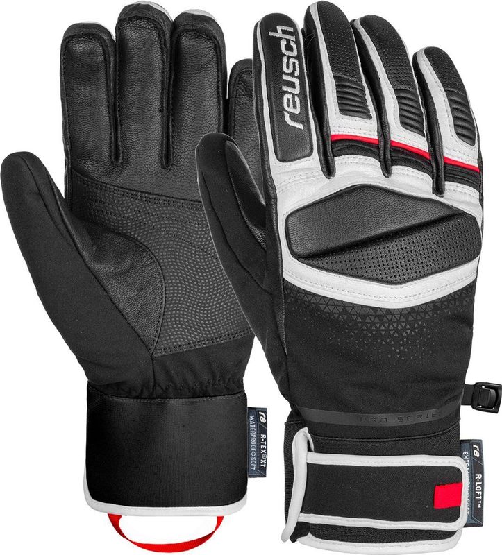 Reusch Mastery Handschoen Black /White / Fire Red 10