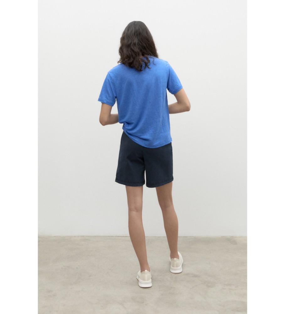Camiseta azul ECOALF Lisbonalf