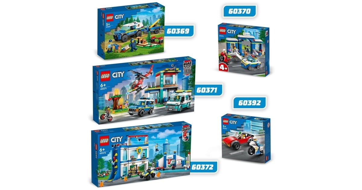 LEGOCity - Politietraining academie Constructiespeelgoed  (60372)