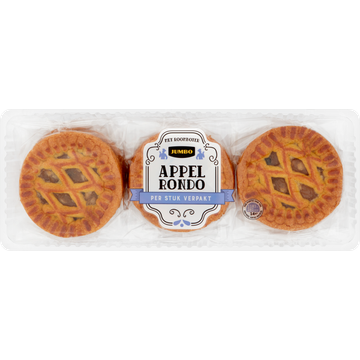 Jumbo Appelronde Koeken 6 Stuks