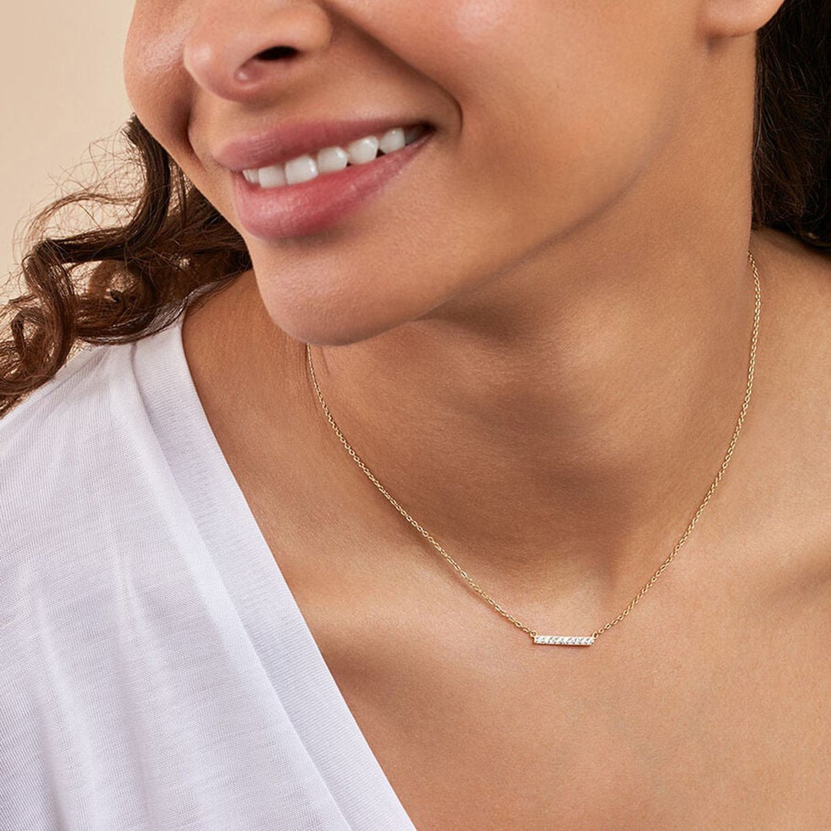 Collier Agatha Barshine doré