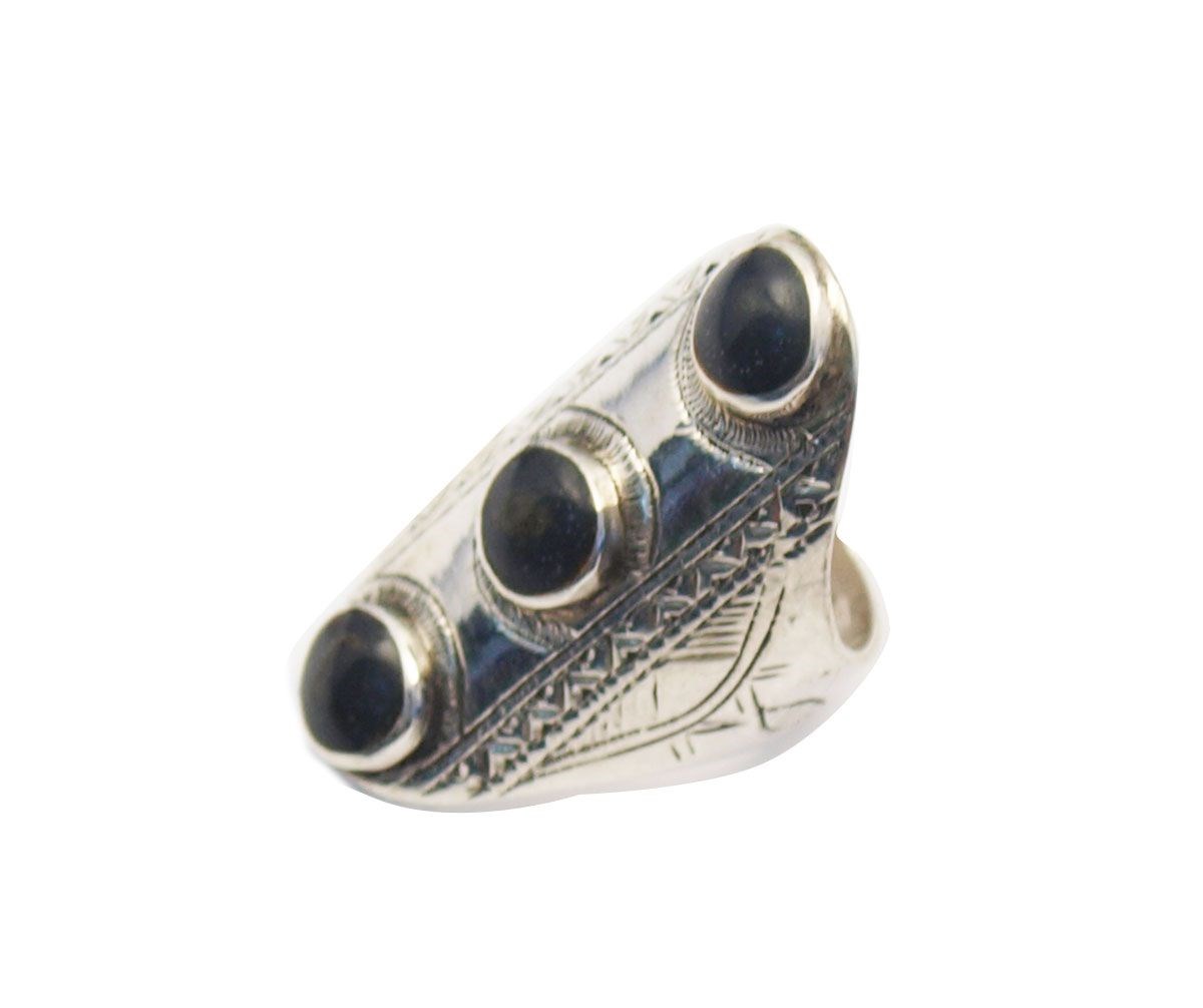 Bague Touareg argent fabrication artisanal