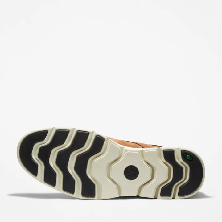 Bota Chukka de couro Bradstreet para homem, na cor marrom.