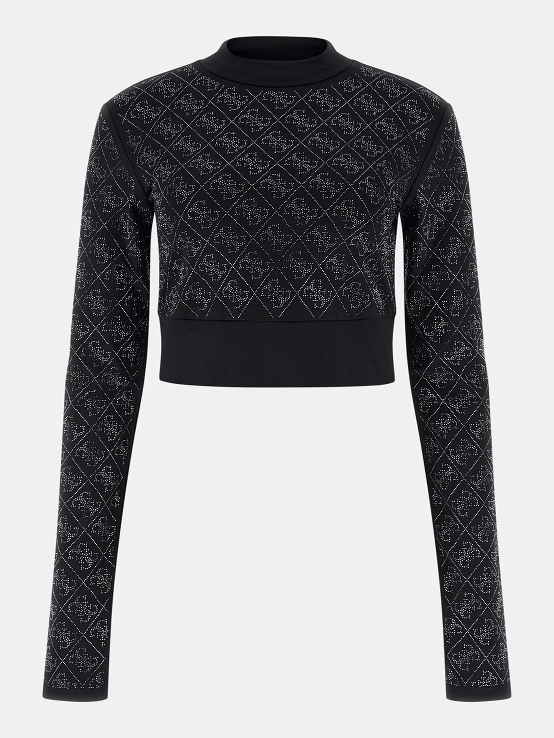Top cropped Eco Debby com strass