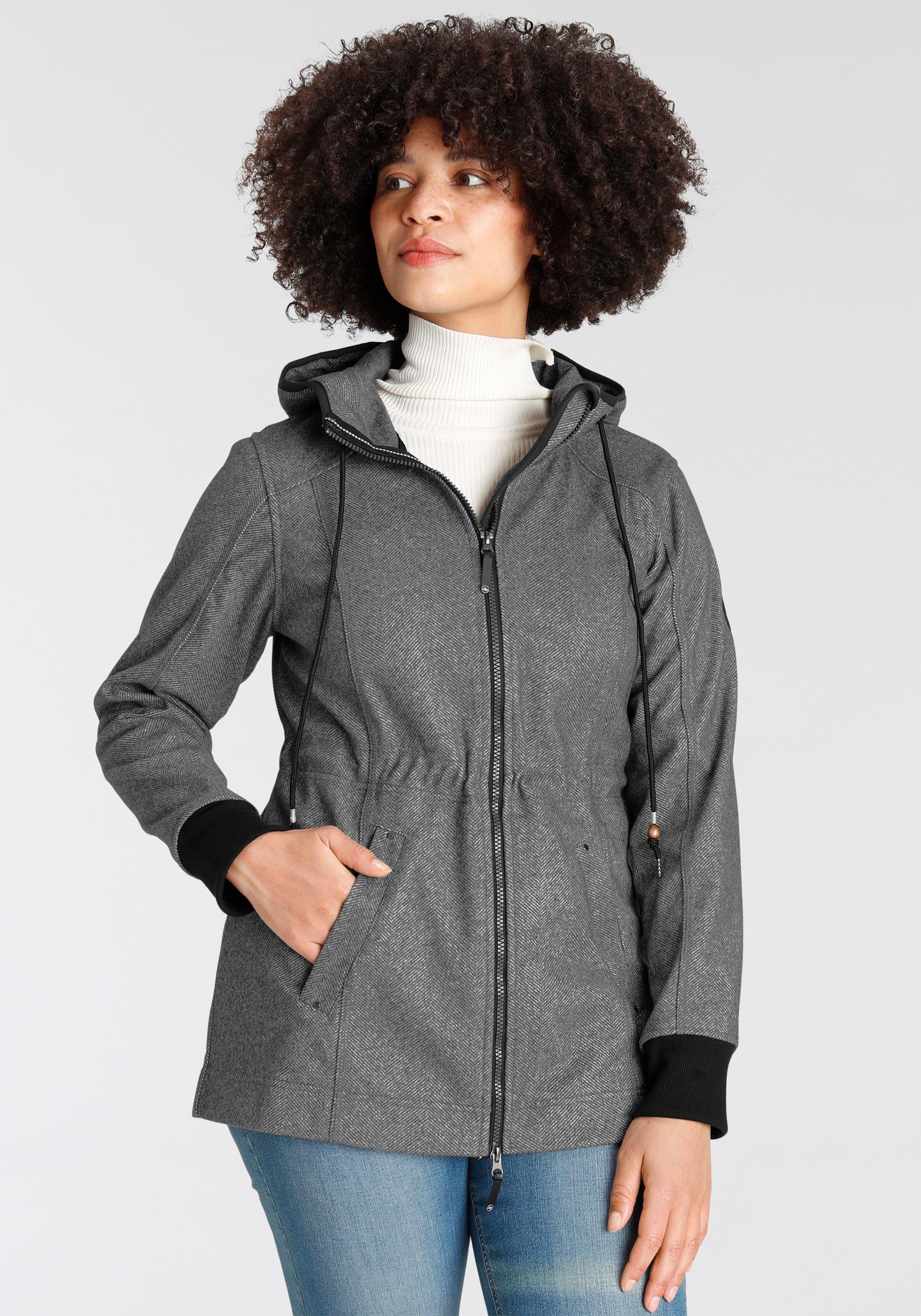 Kapuzenfleecejacke