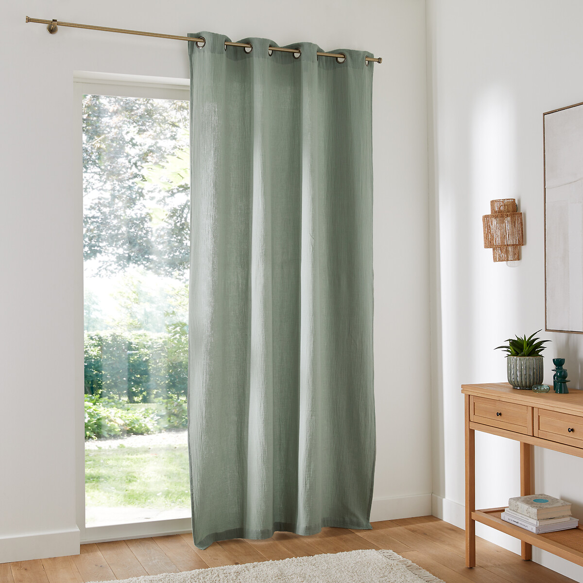 LA REDOUTE INTERIEURS<br>Cortina Tetra com ilhós, Kumla