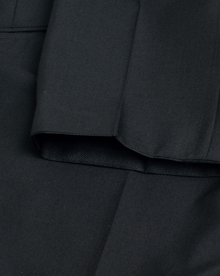 Oscar Jacobson Edmund Wool Stretch Suit Black