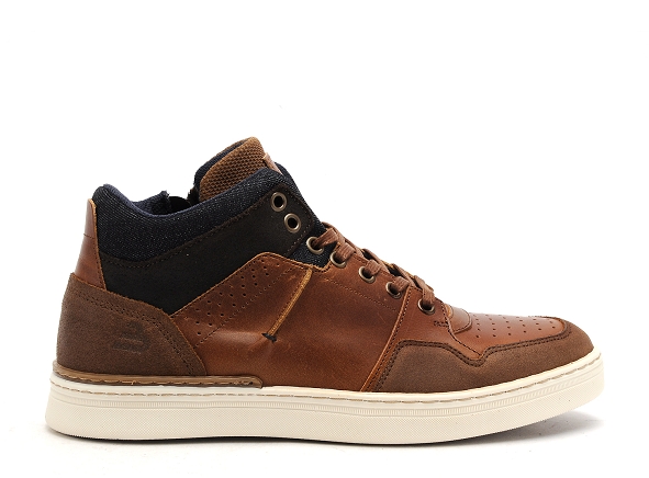 Bullboxer boots bottine homme 887p51789b marron