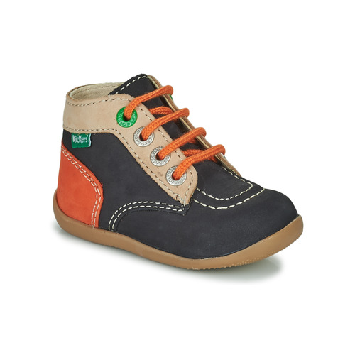 Kickers - BONZIP-2 - Marine / Beige / Orange