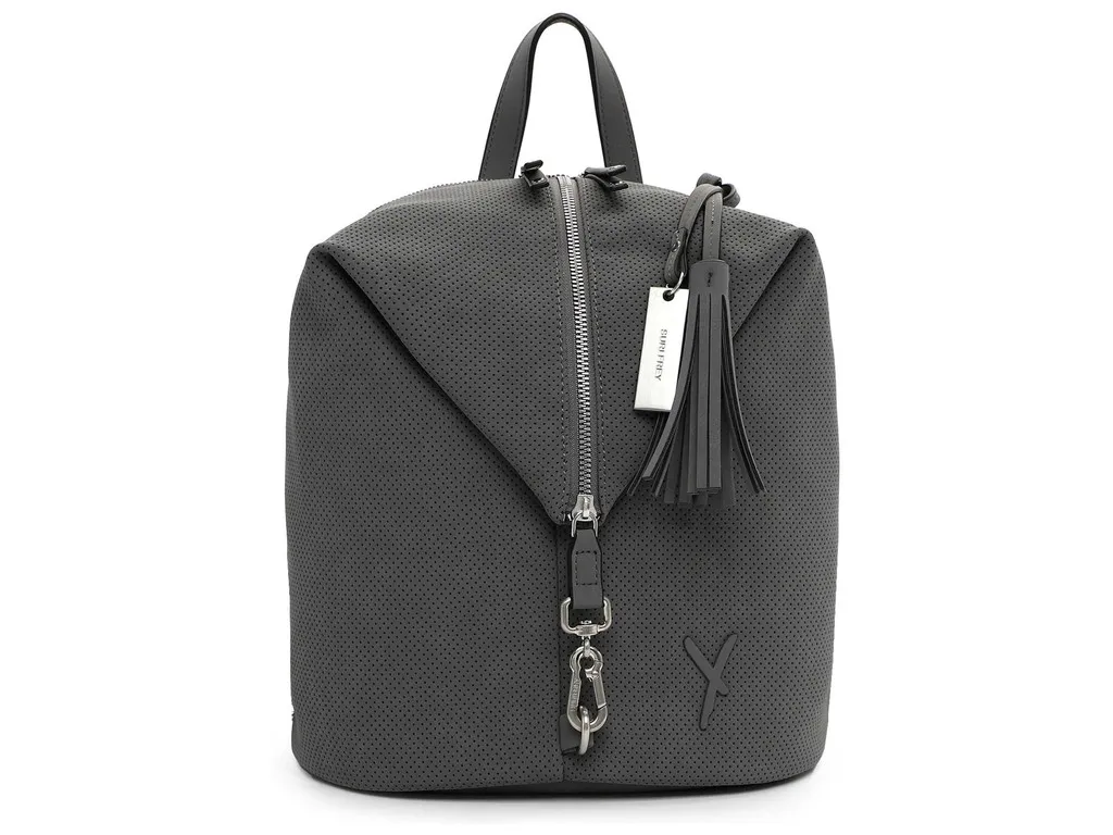 SURI FREY Rucksack Grau Lederimitat