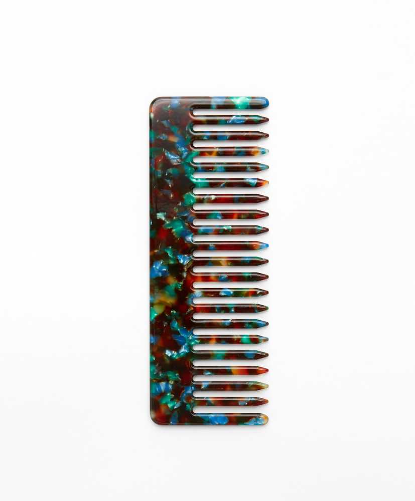 Pente retangular para cabelo