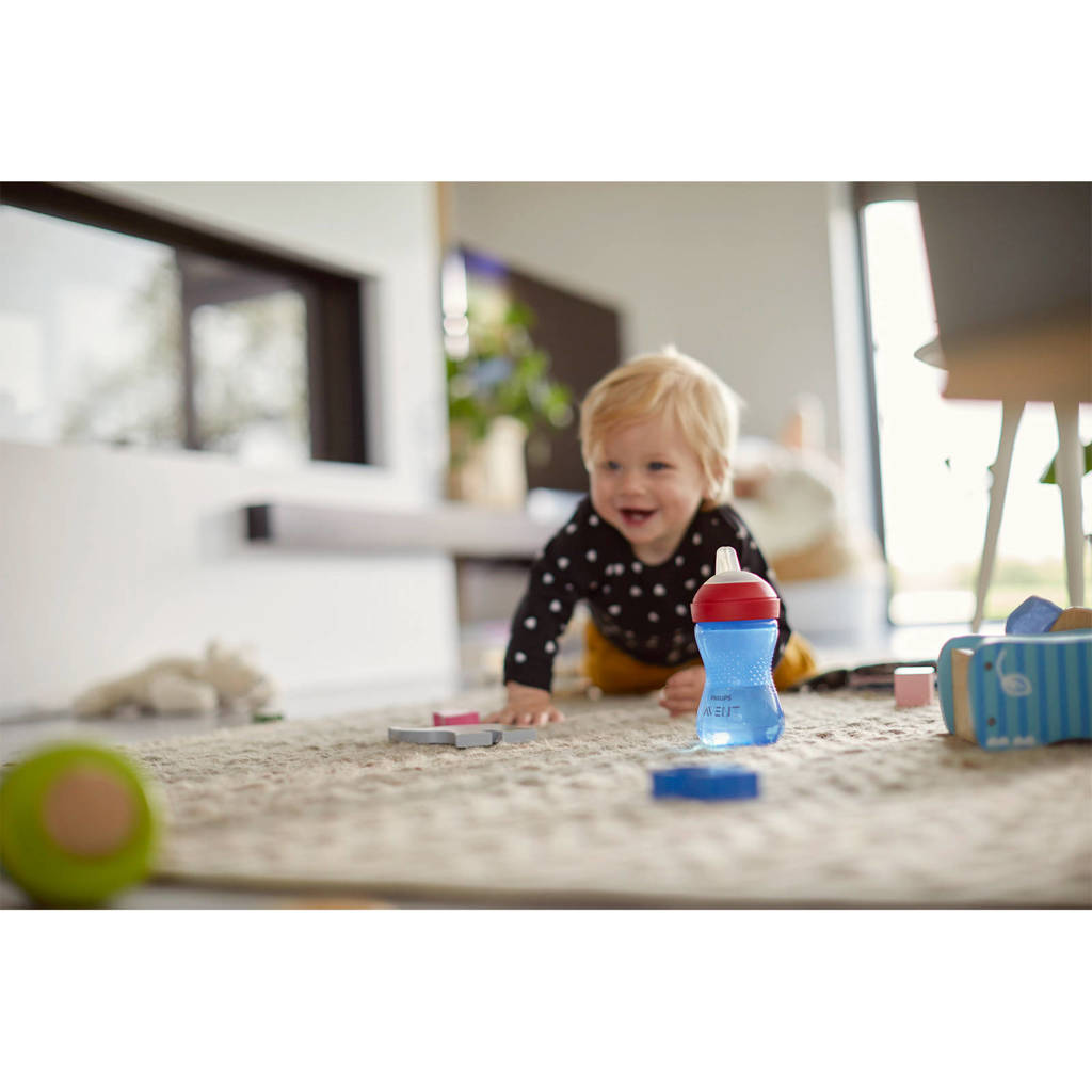 Zachte Tuitbeker 300 ml 9M+ blauw SCF802/01