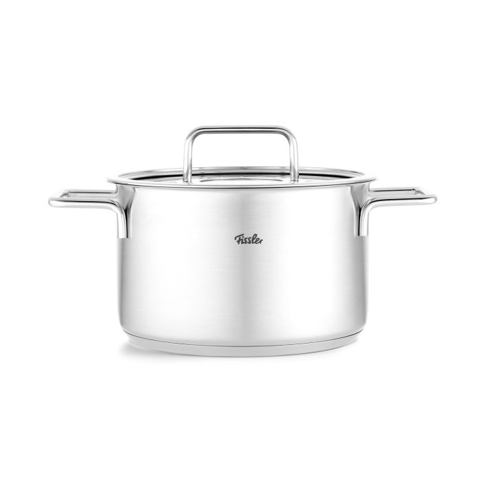 Fissler Pure Collection Kochtopf 20 cm mit Glasdeckel