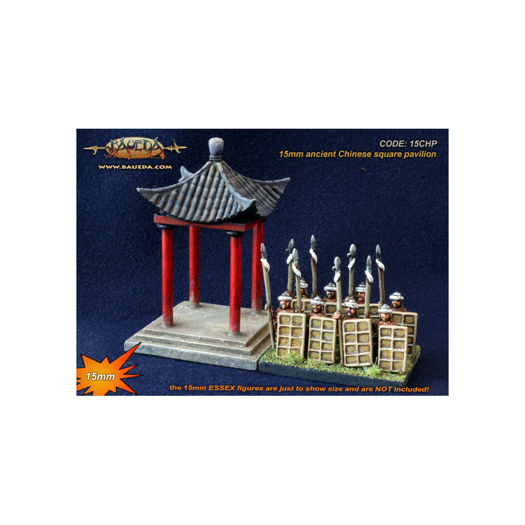 Ancient Chinese Square Pavilion