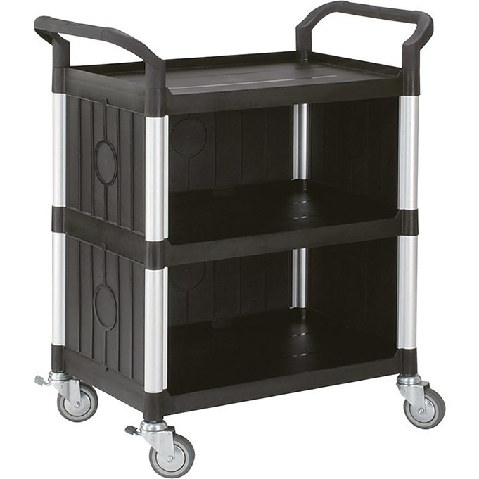 Servante polyvalente 250 kg 2 grands plateaux