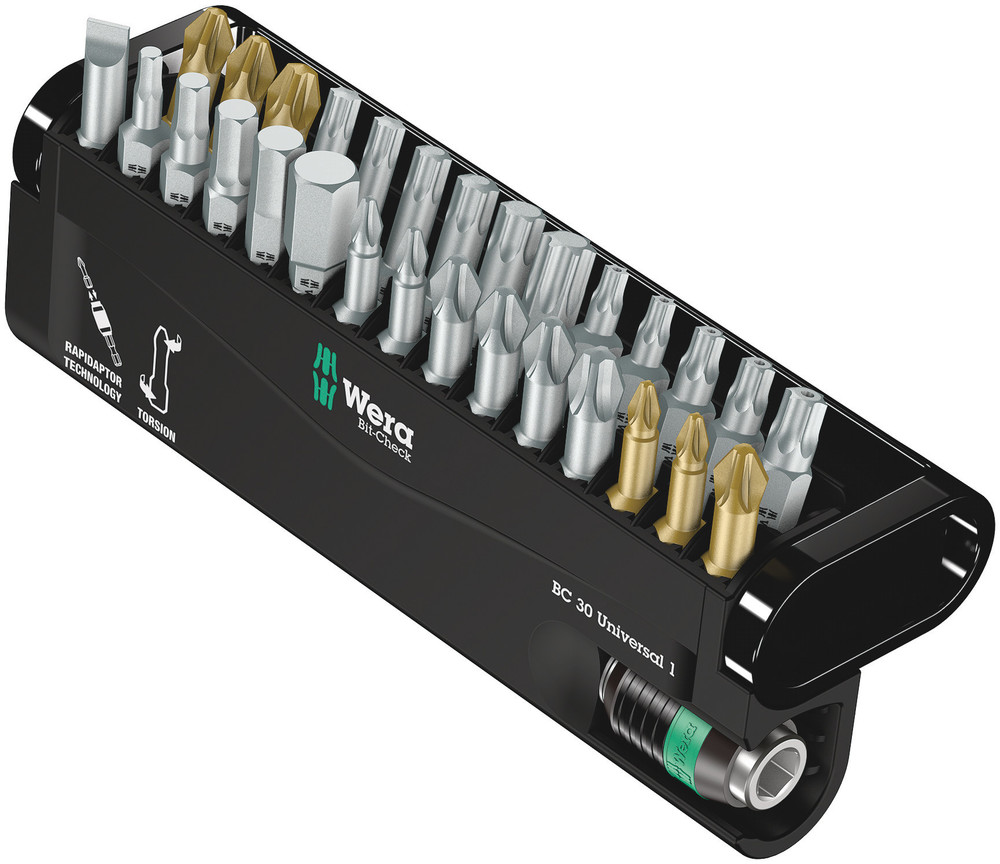 Wera Bit Check 30 Universal 1 Bitsæt