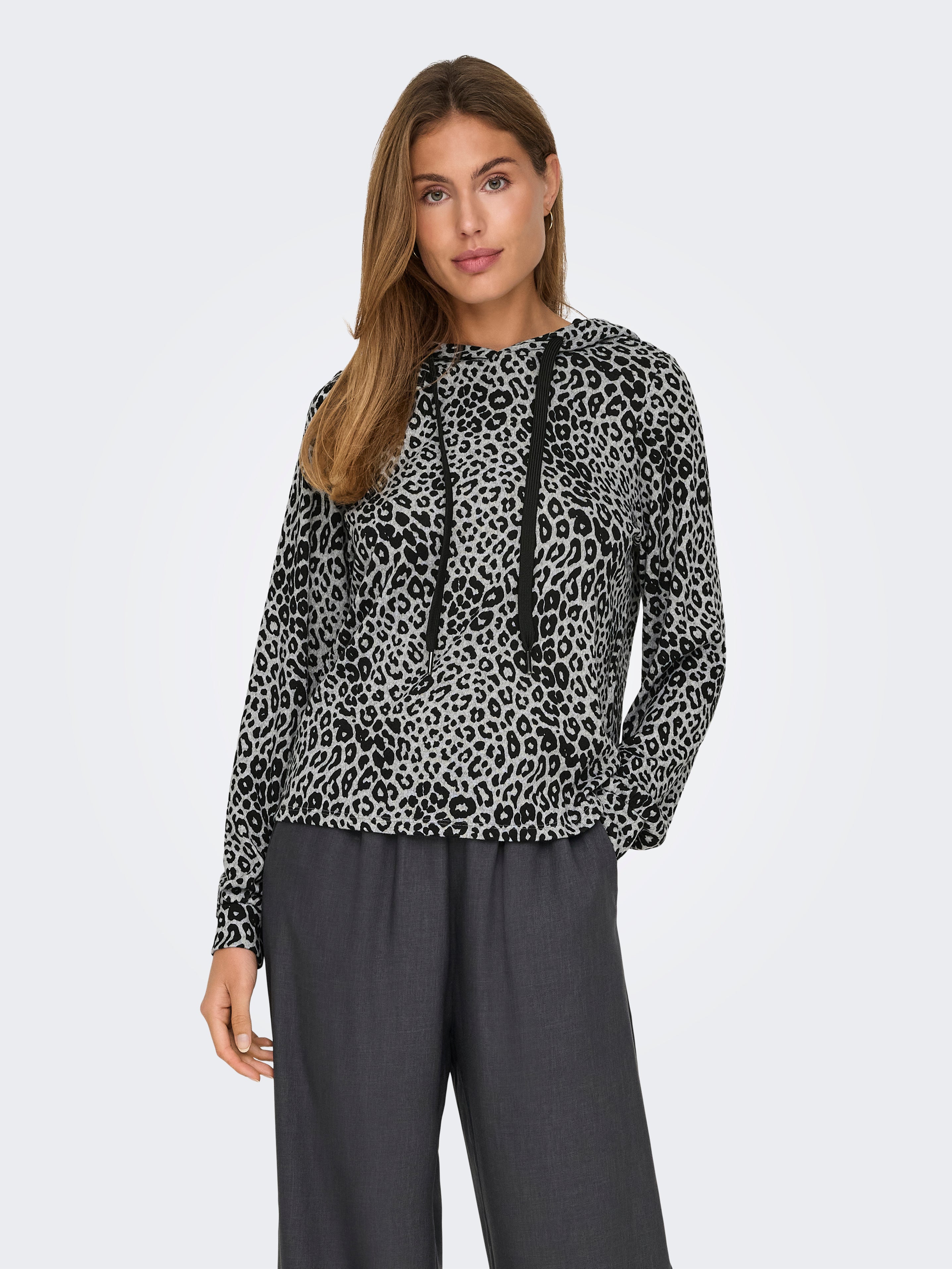 ONLMARIA Top Light Grey Melange