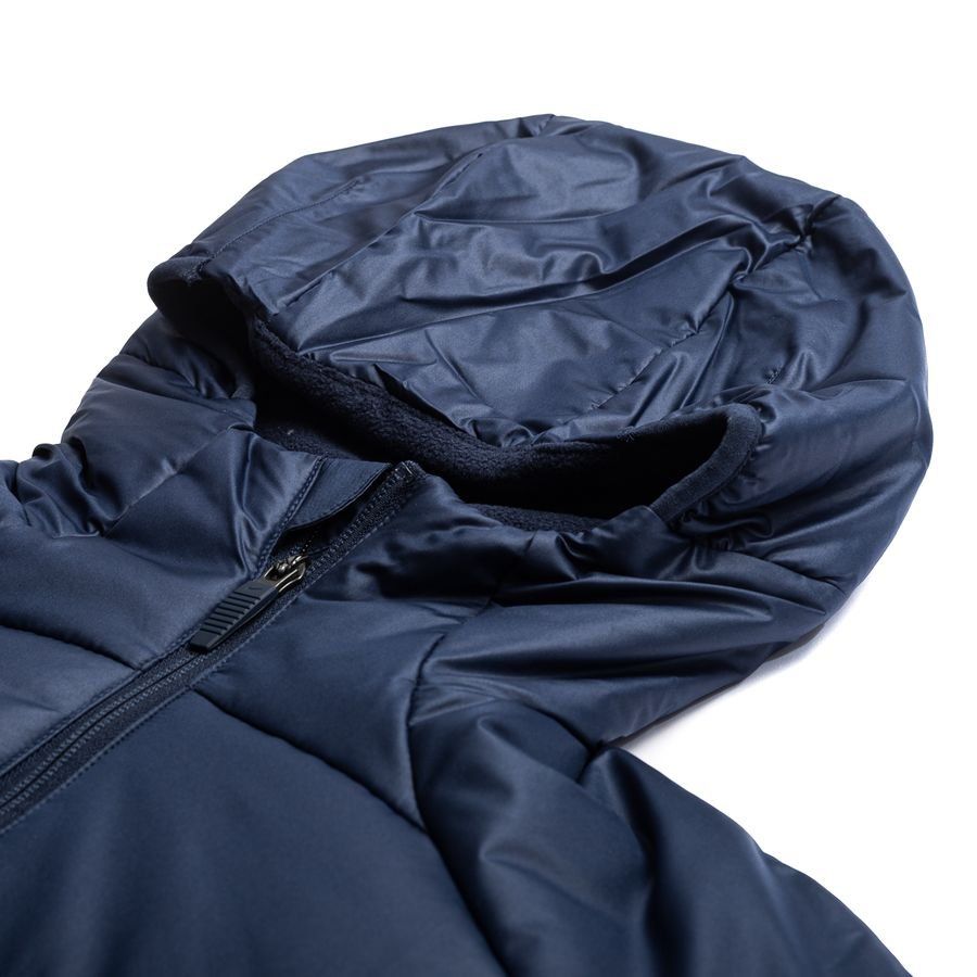 Nike Manteau d'Hiver Therma-FIT Academy Pro - Bleu Foncé/Blanc Enfant