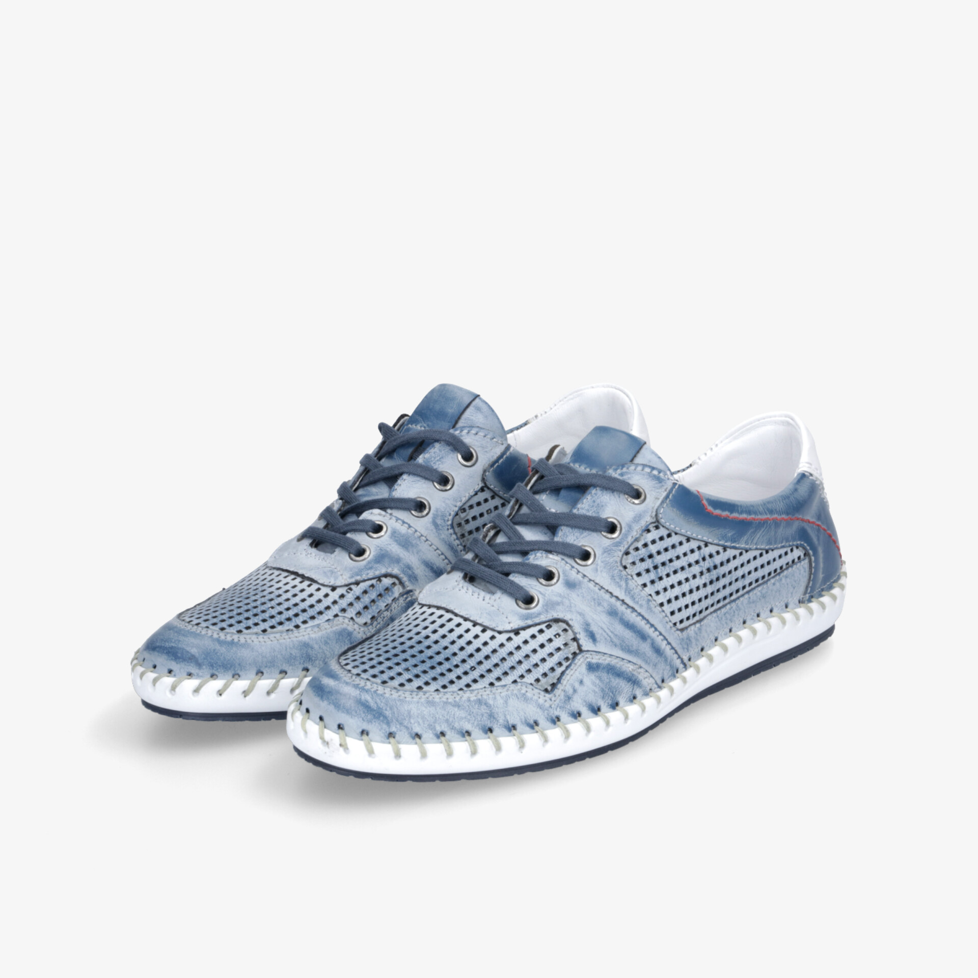 KRISBUT Herren Halbschuhe - Blau | reno.de