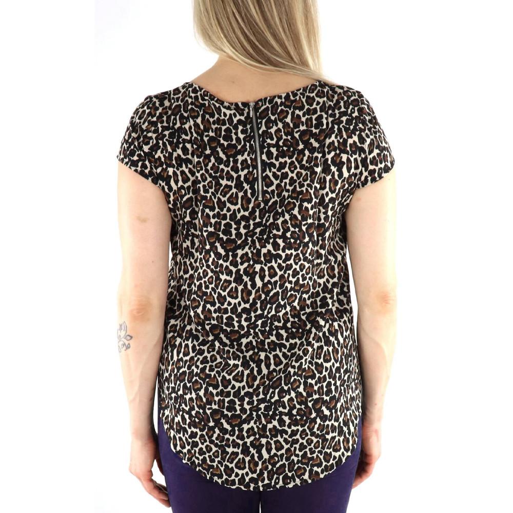 Vero Moda Blouse Noir à Motifs Femme Vero Moda Easy Joy