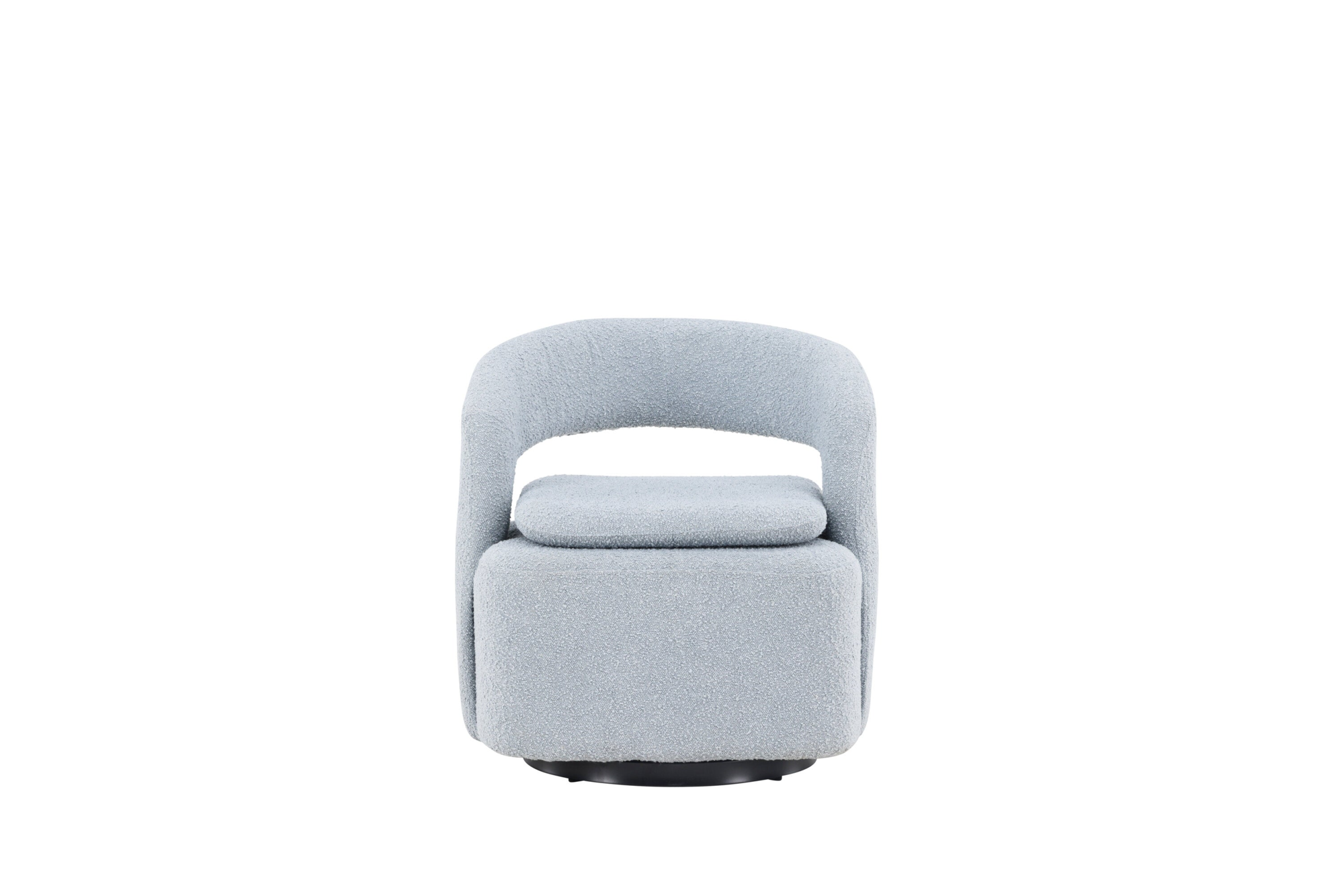 Akando Fauteuil - Licht blauw bouclé