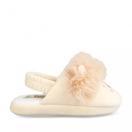 Chaussons lion BEIGE CHARLIE & FRIENDS