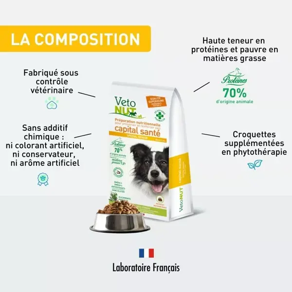 VetoNUT Ração para Cães Idosos 2,5kg