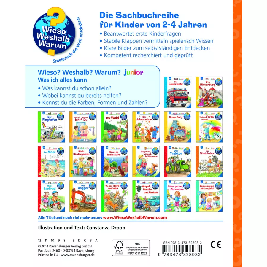Ravensburger Wieso? Weshalb? Warum? Junior 14: Was ich alles kann