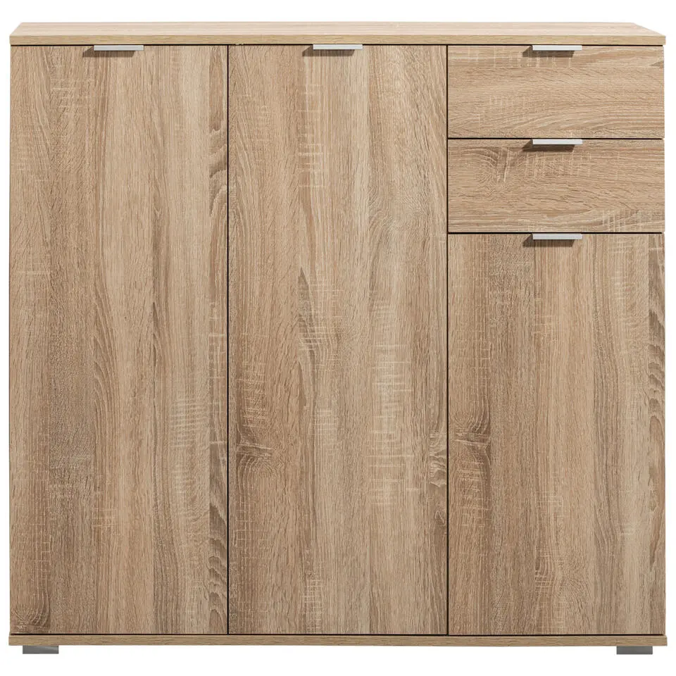 Kast Alaska - eikenkleur - 101x107x35 cm