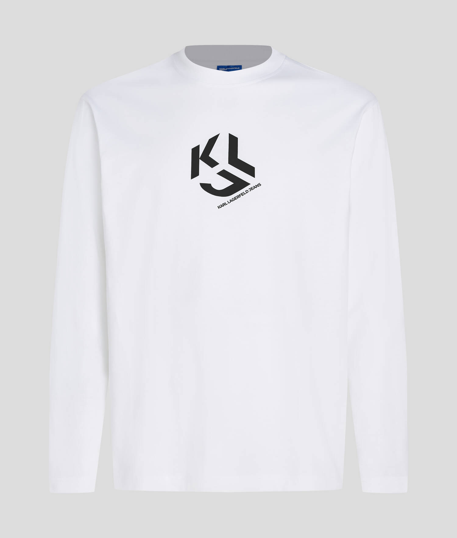 T-SHIRT MONOGRAM À MANCHES LONGUES KLJ