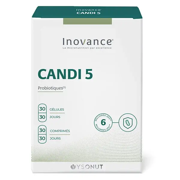 Inovance Candi 5 30 comprimidos + 30 cápsulas