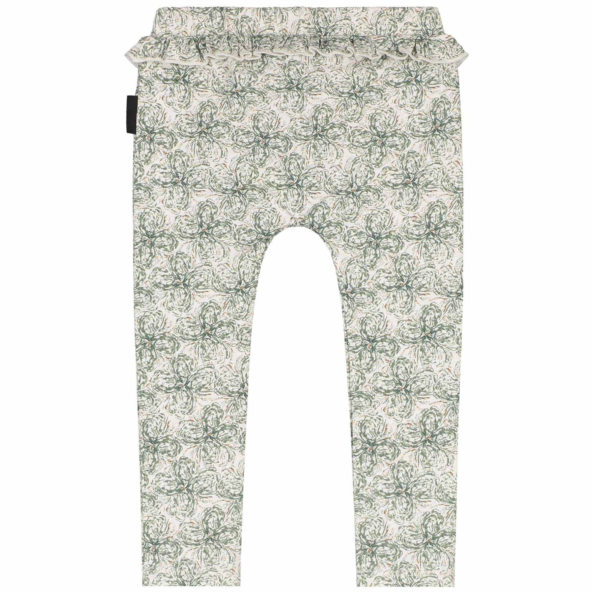 Sweet Petit peuter legging Mila  all over print beige