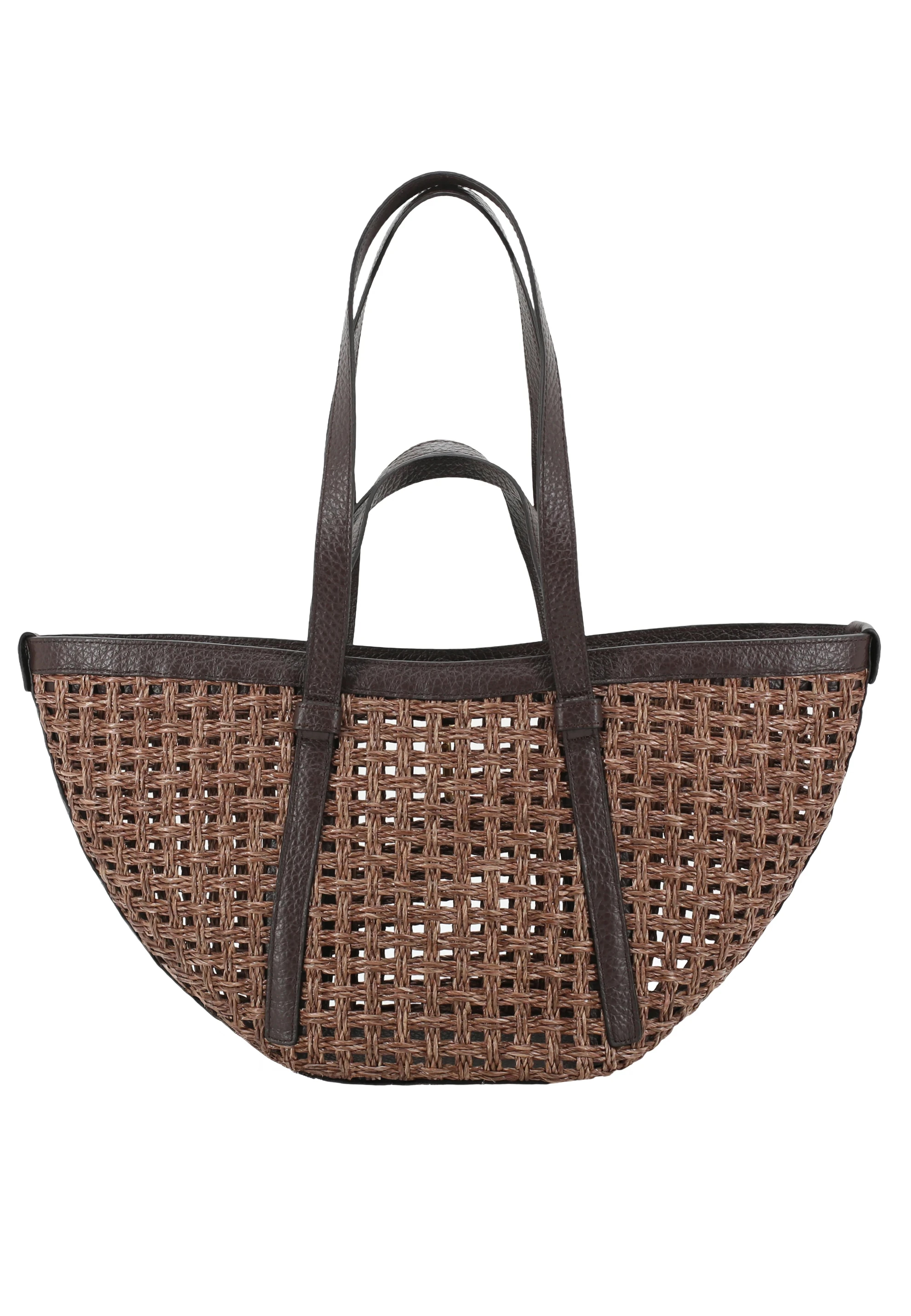 Shopper COSMO medium Raffia/leather Standard