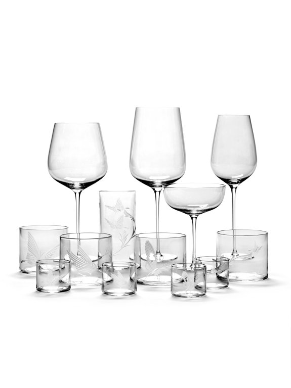 Serax Unity by Tomorrowland Dragonfly Coupe champagneglazen set van 4