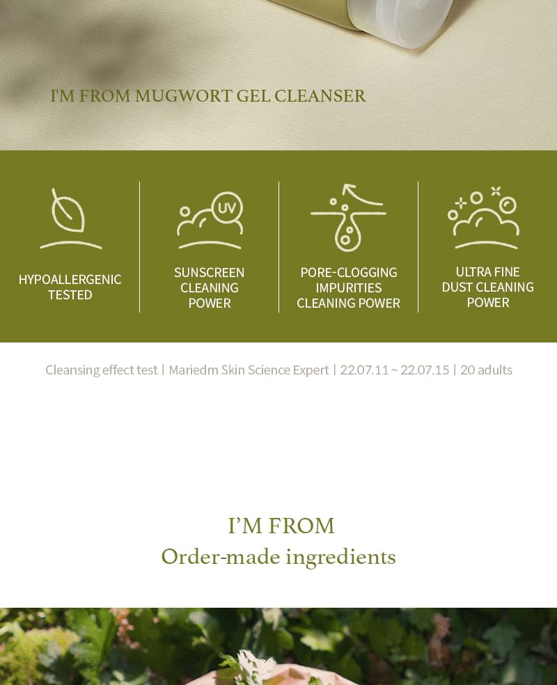 Ik kom uit - Mugwort Gel Cleanser